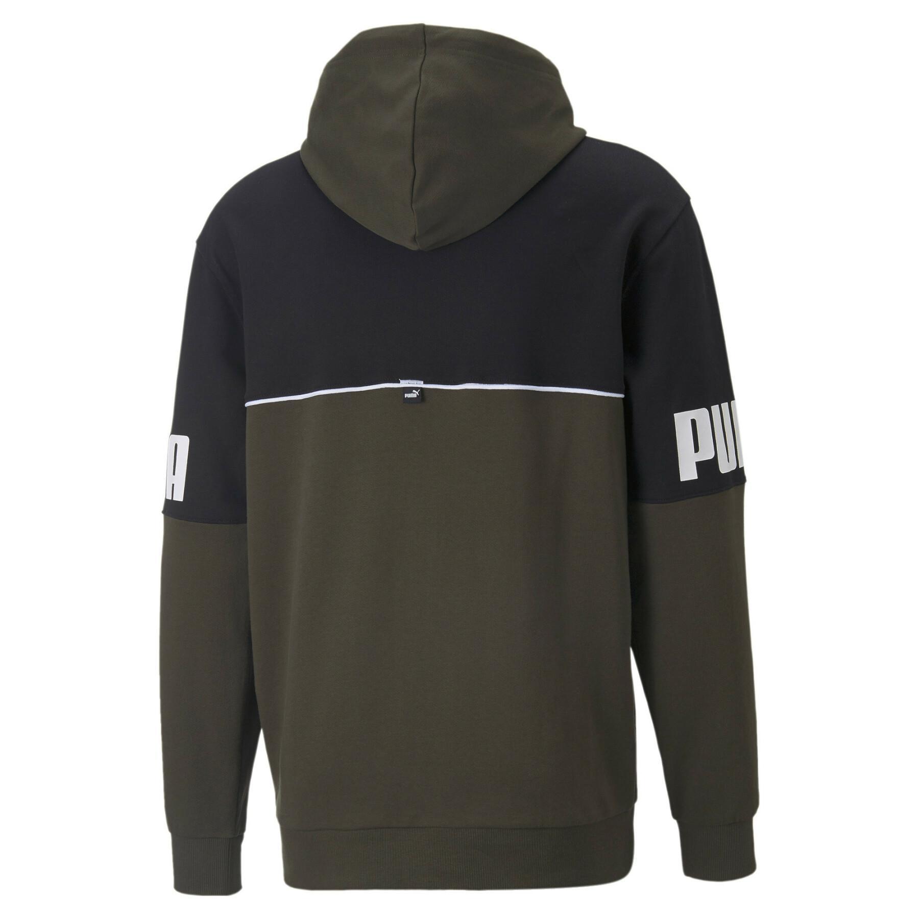 Hooded sweatshirt Puma Power Colorblock TR