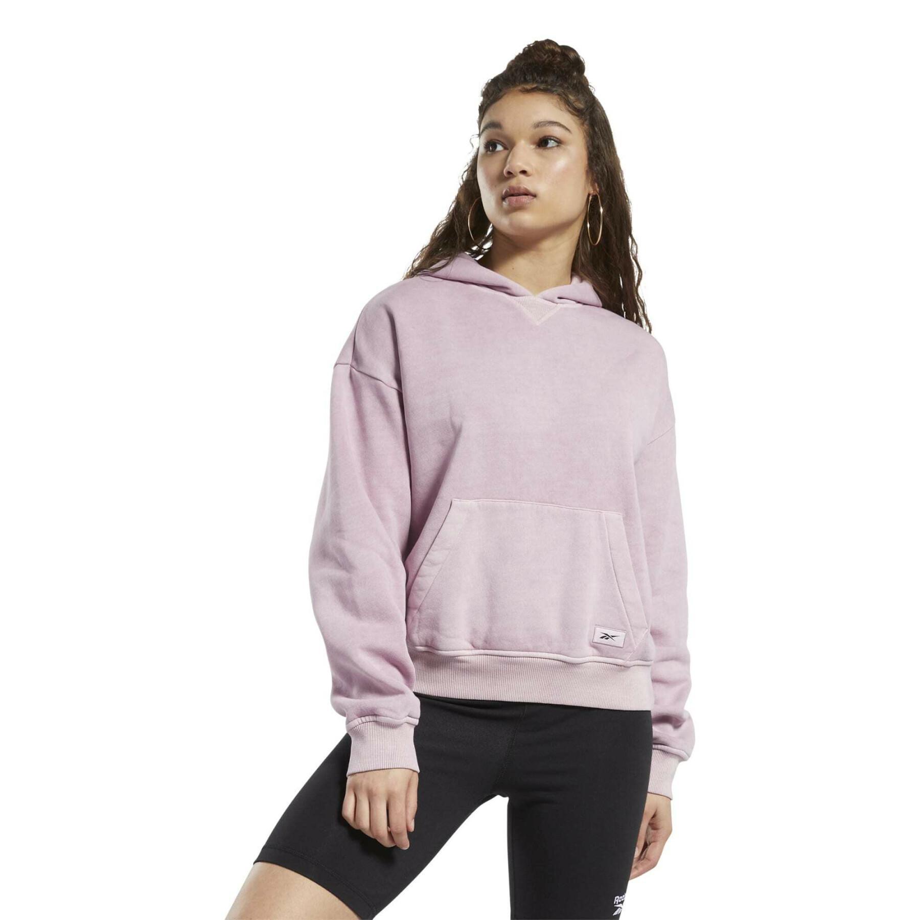 Women's natural dyed fleece hoodie Reebok Classics