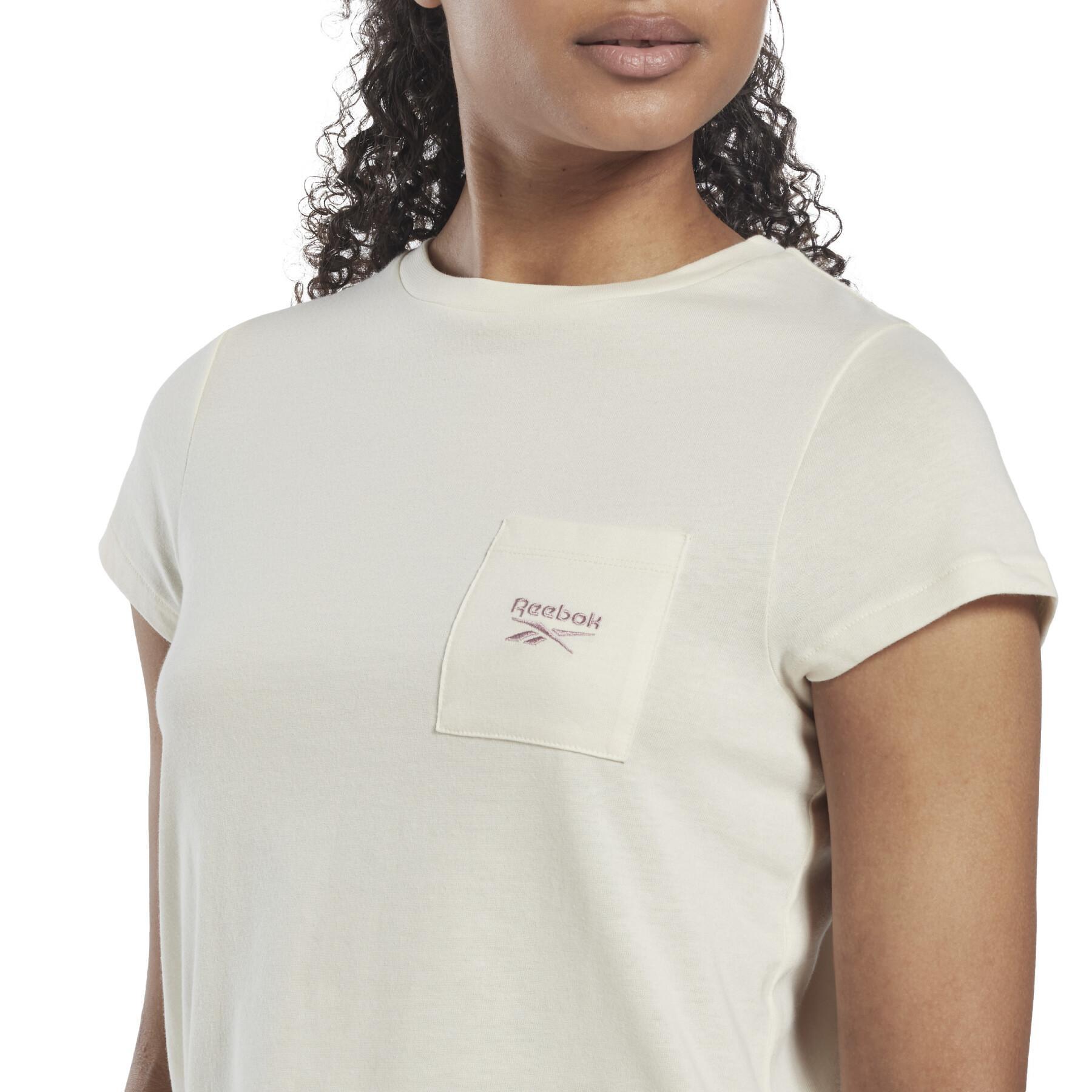 Dames-T-shirt Reebok Identity Pocket