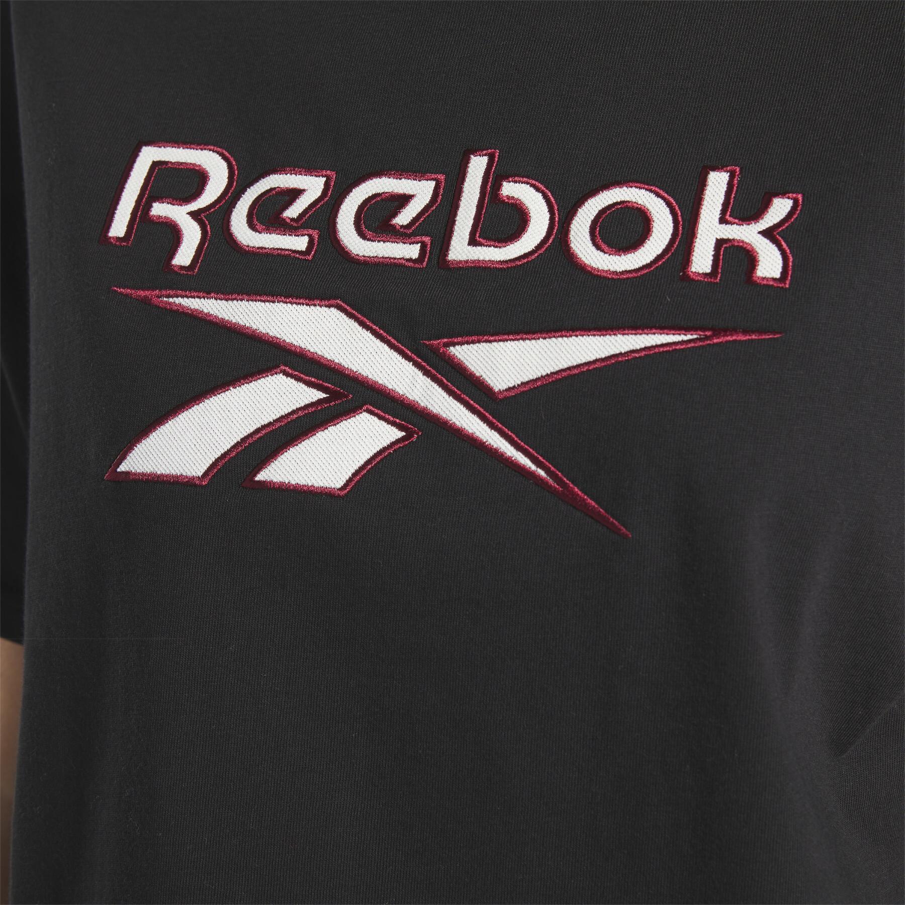 Vrouwen crop top T-shirt Reebok Classics Big Logo
