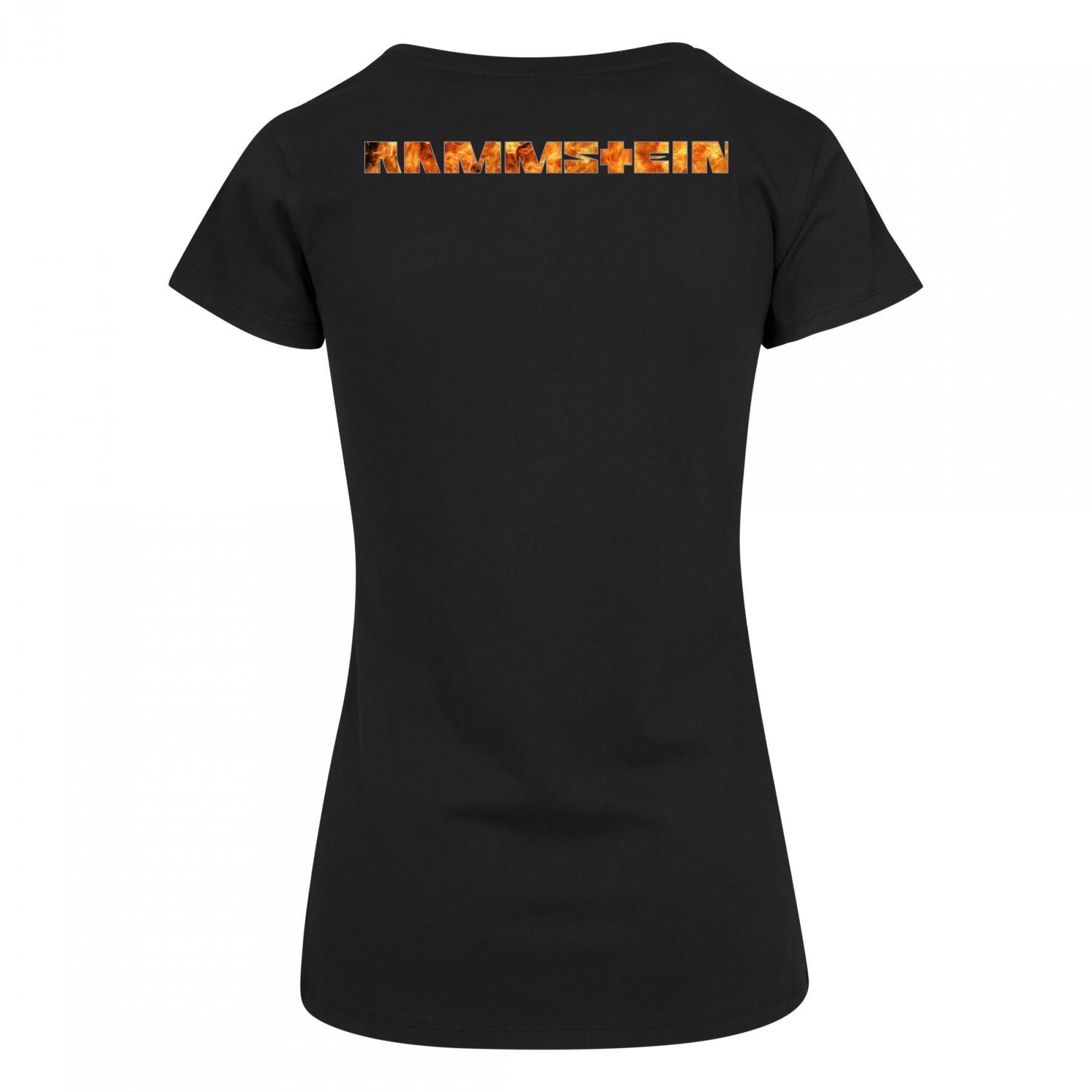 T-shirt Rammstein rammstein vrouwen lava logo
