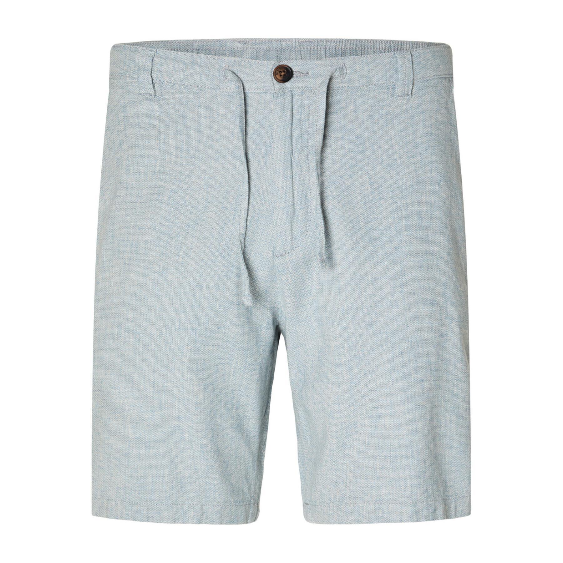 Linnen shorts Selected Regular-brody