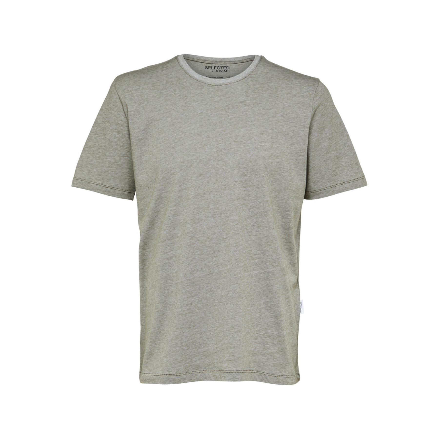 T-shirt ronde hals Selected Aspen Mini Str