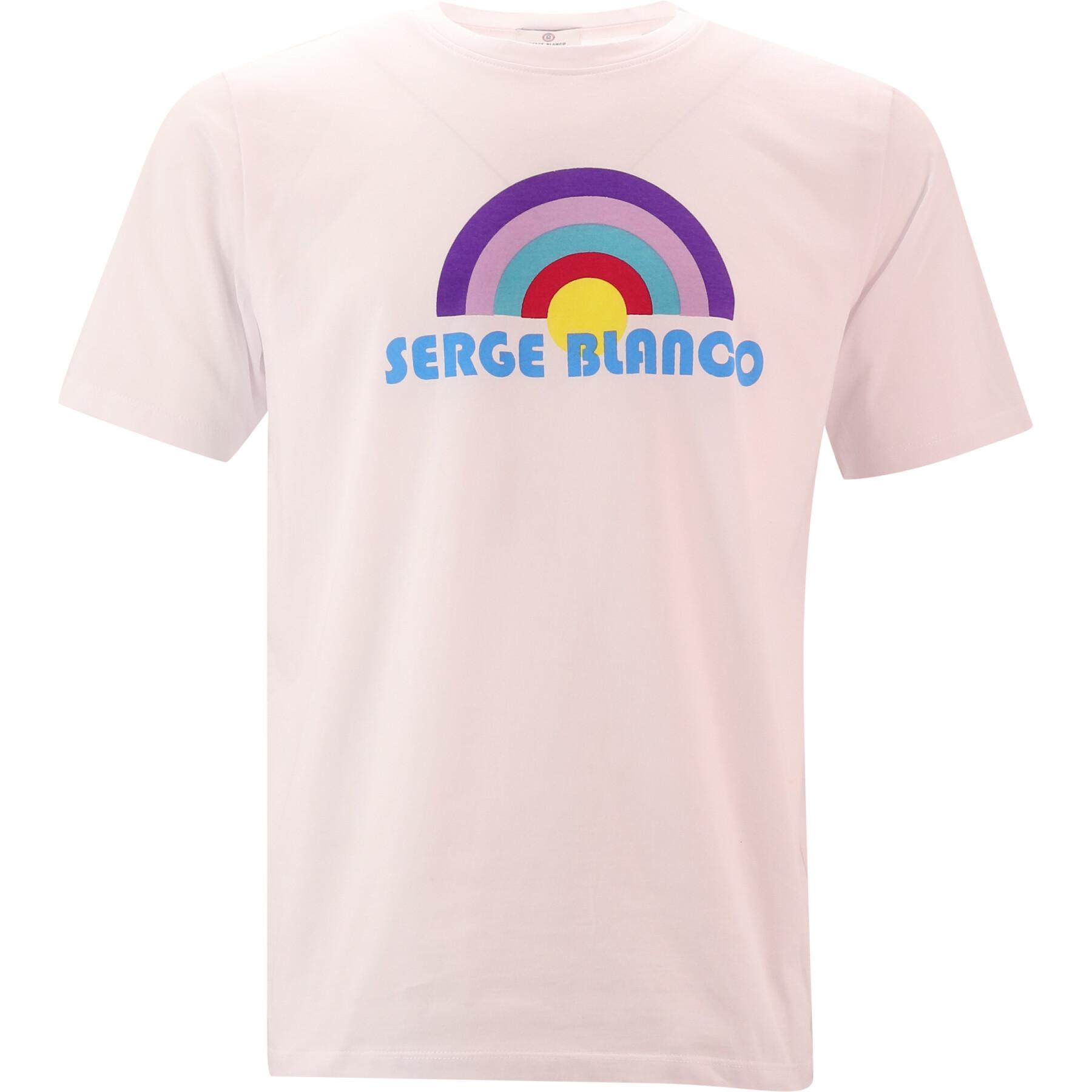 Bedrukt T-shirt Serge Blanco