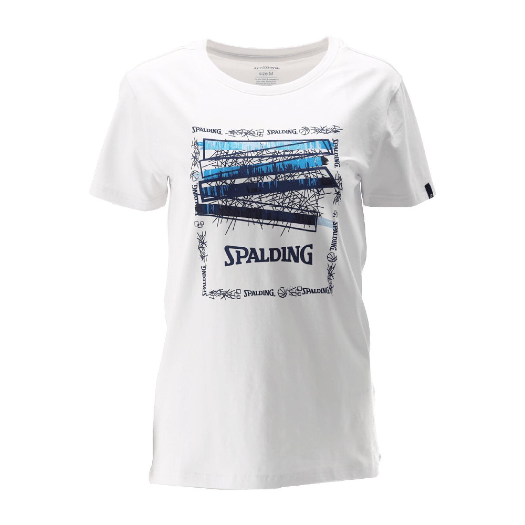 Dames-T-shirt Spalding Logo