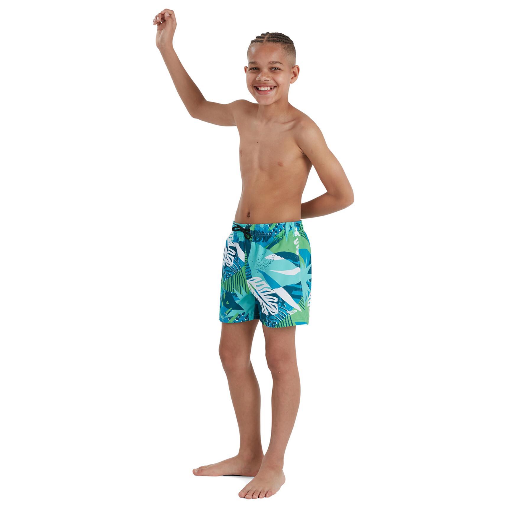 Zwemshorts voor kinderen met opdruk Speedo Eco 13