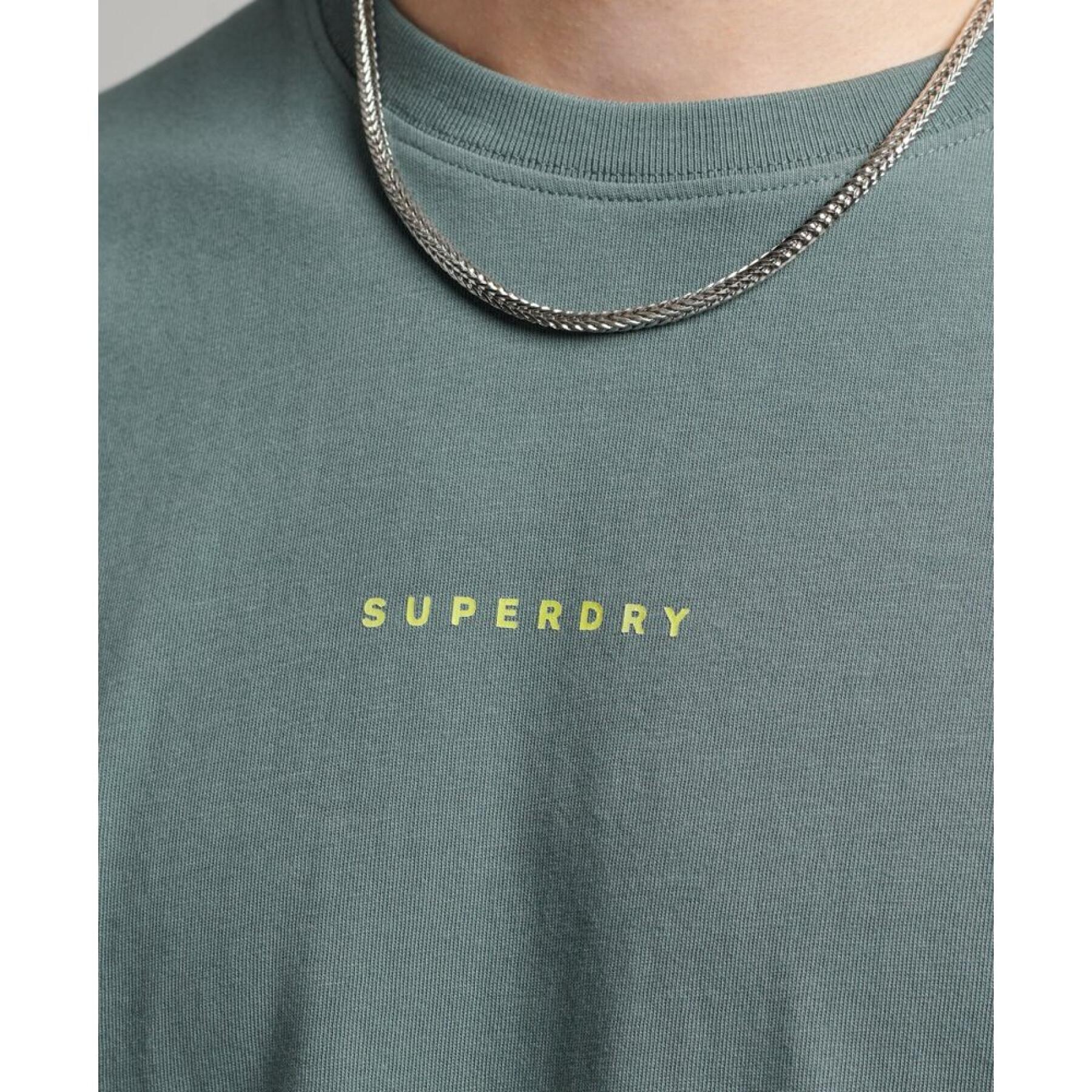Logo T-shirt Superdry Code Surplus