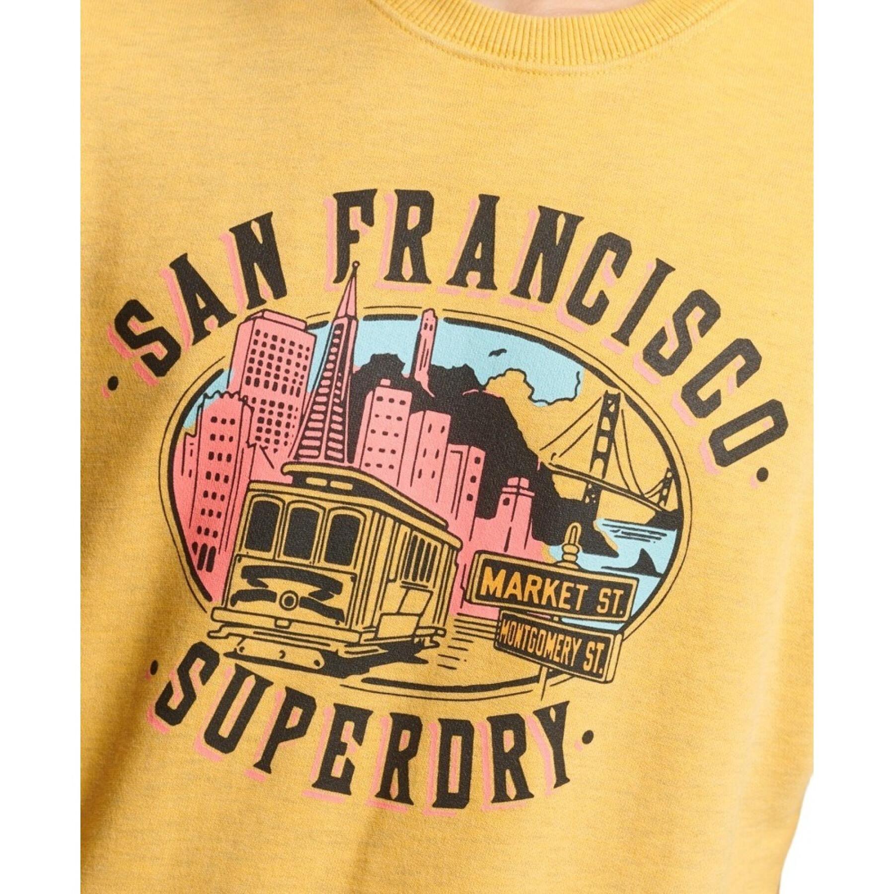 Sweatshirt choker Superdry City Souvenir