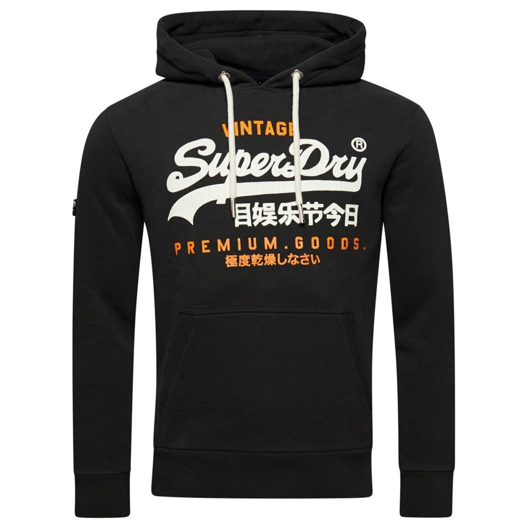Klassieke hoodie Superdry Vintage Logo Heritage