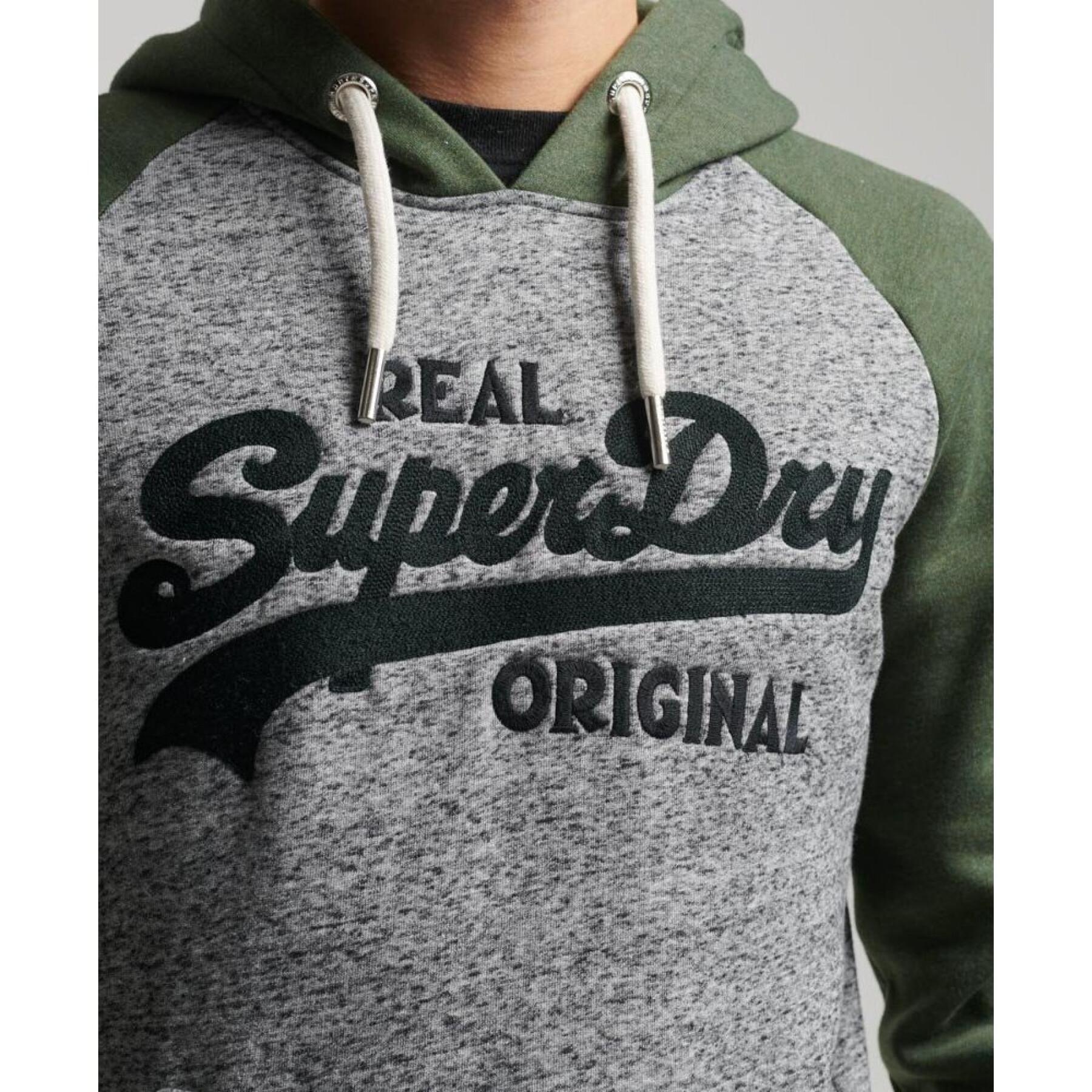 Sweater met raglanmouwen Superdry Athletic Vintage Logo