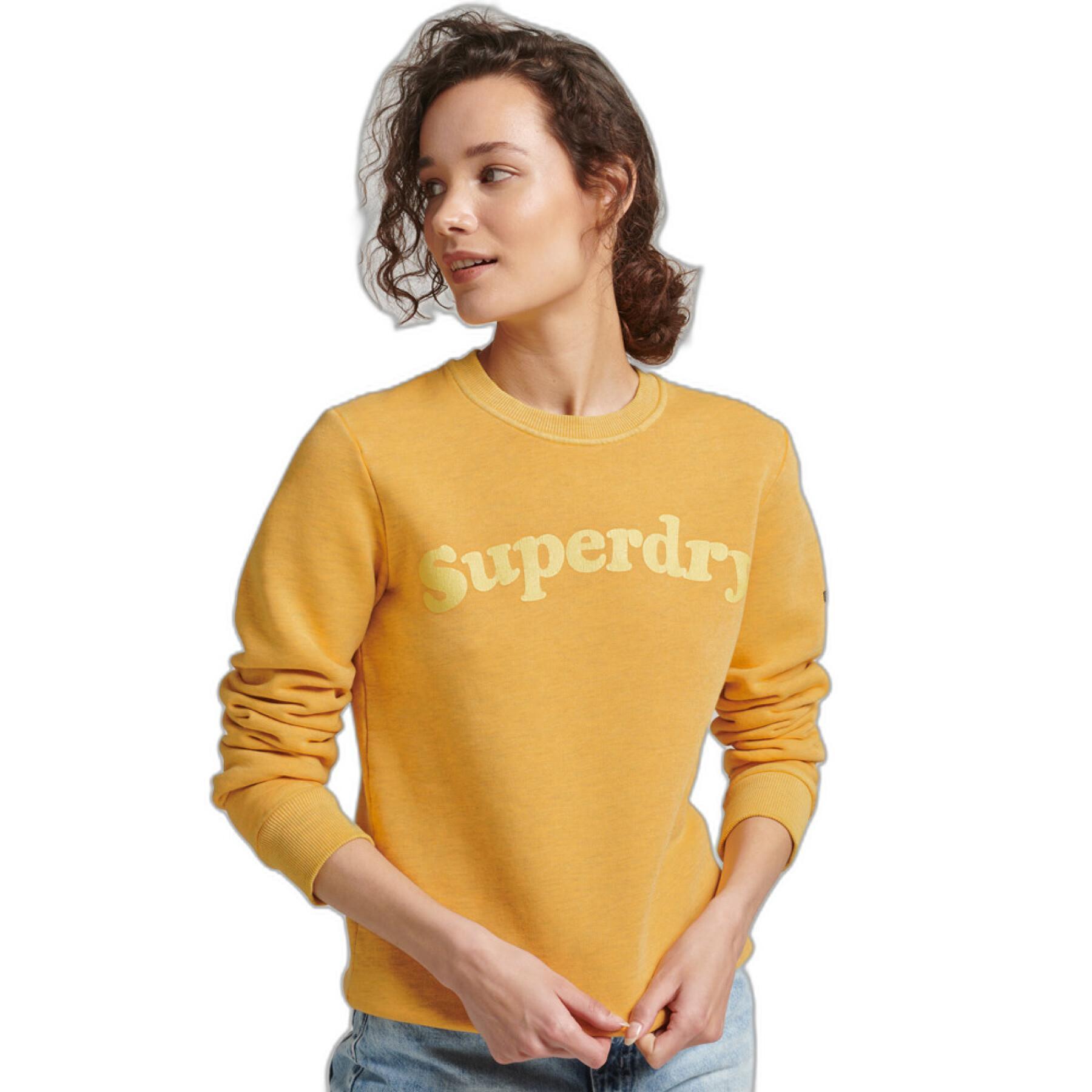 Dames sweatshirt Superdry Cooper Classic 70s