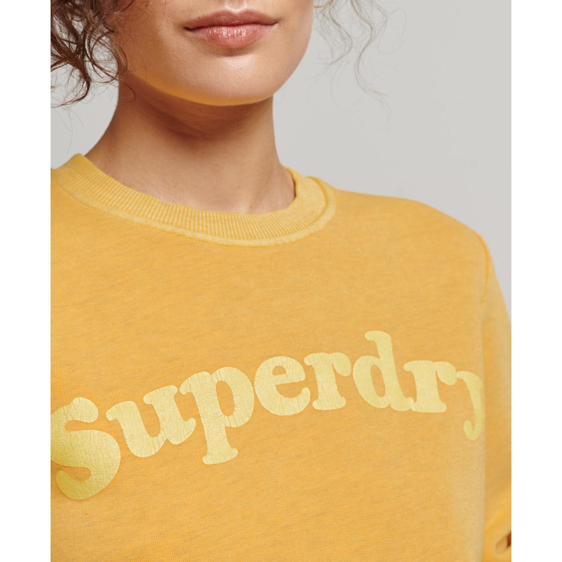 Dames sweatshirt Superdry Cooper Classic 70s