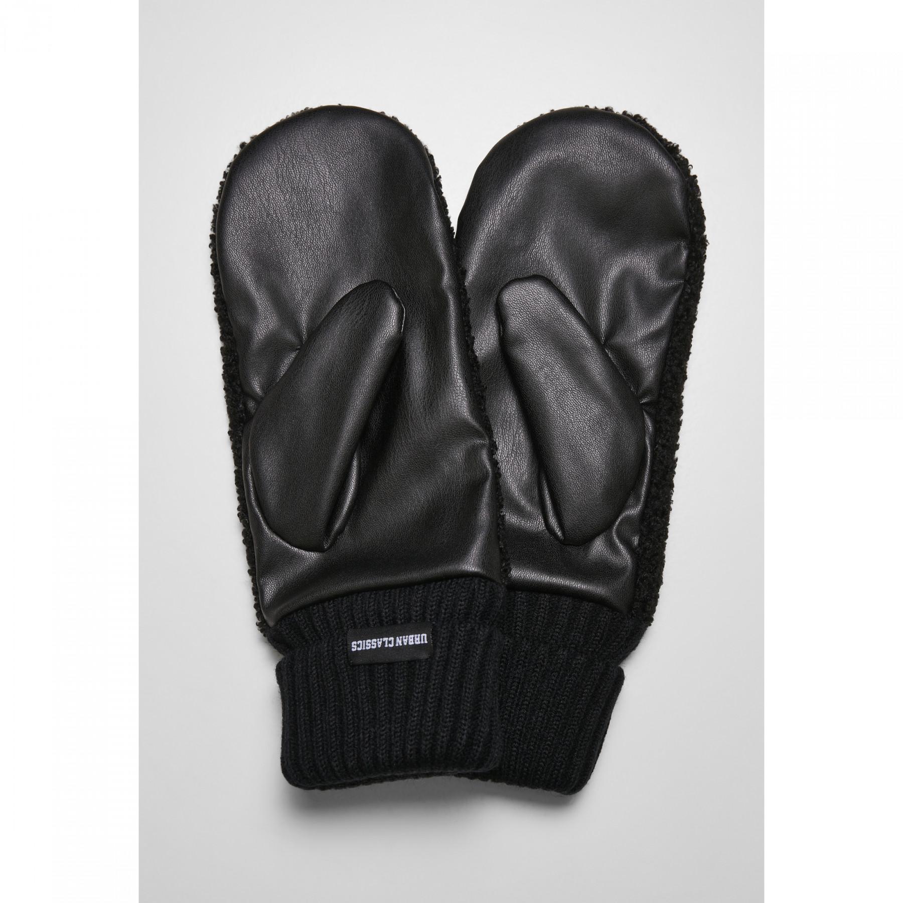 Handschoenen Urban Classics sherpa imitation leather