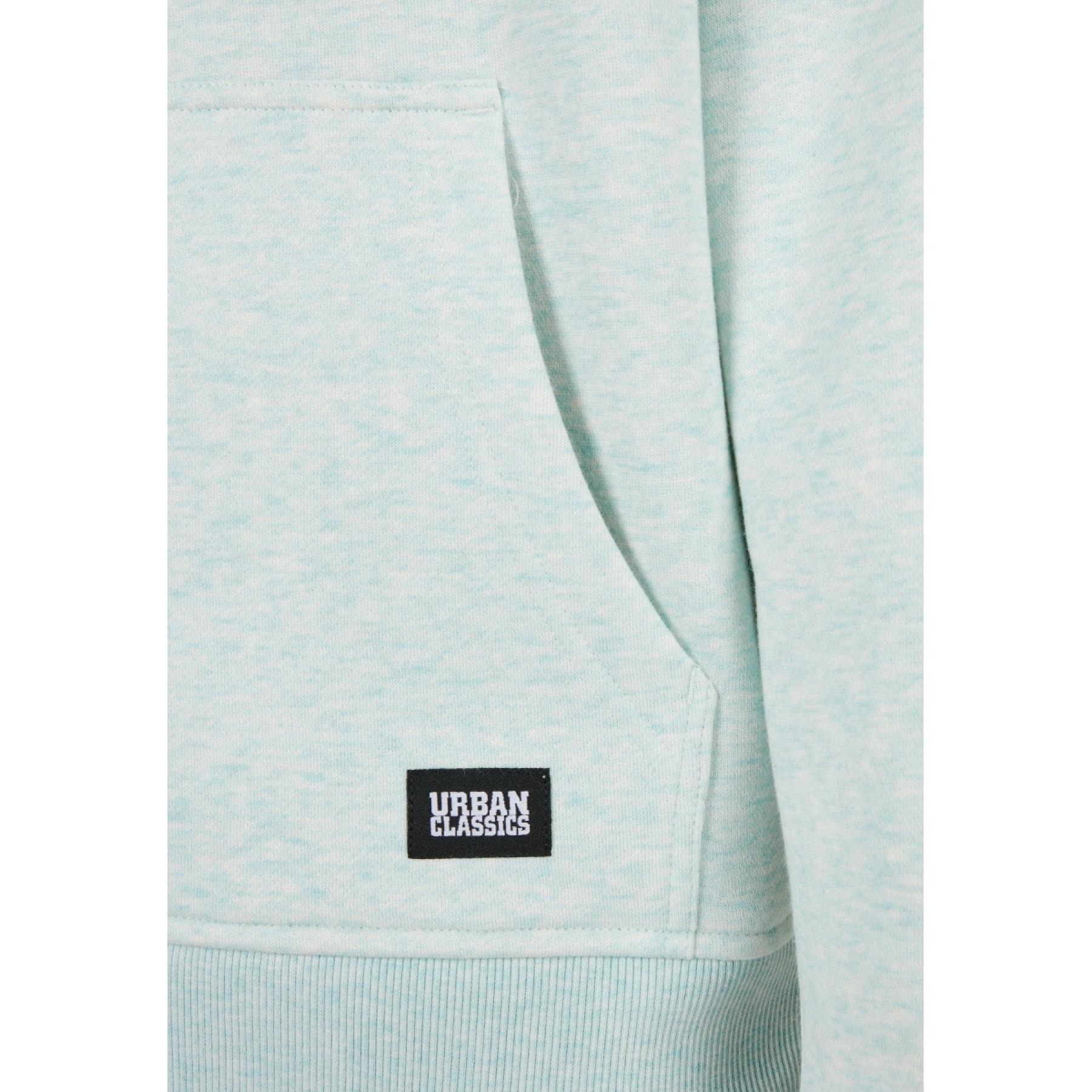 Hooded sweatshirt Urban Classics basic melange