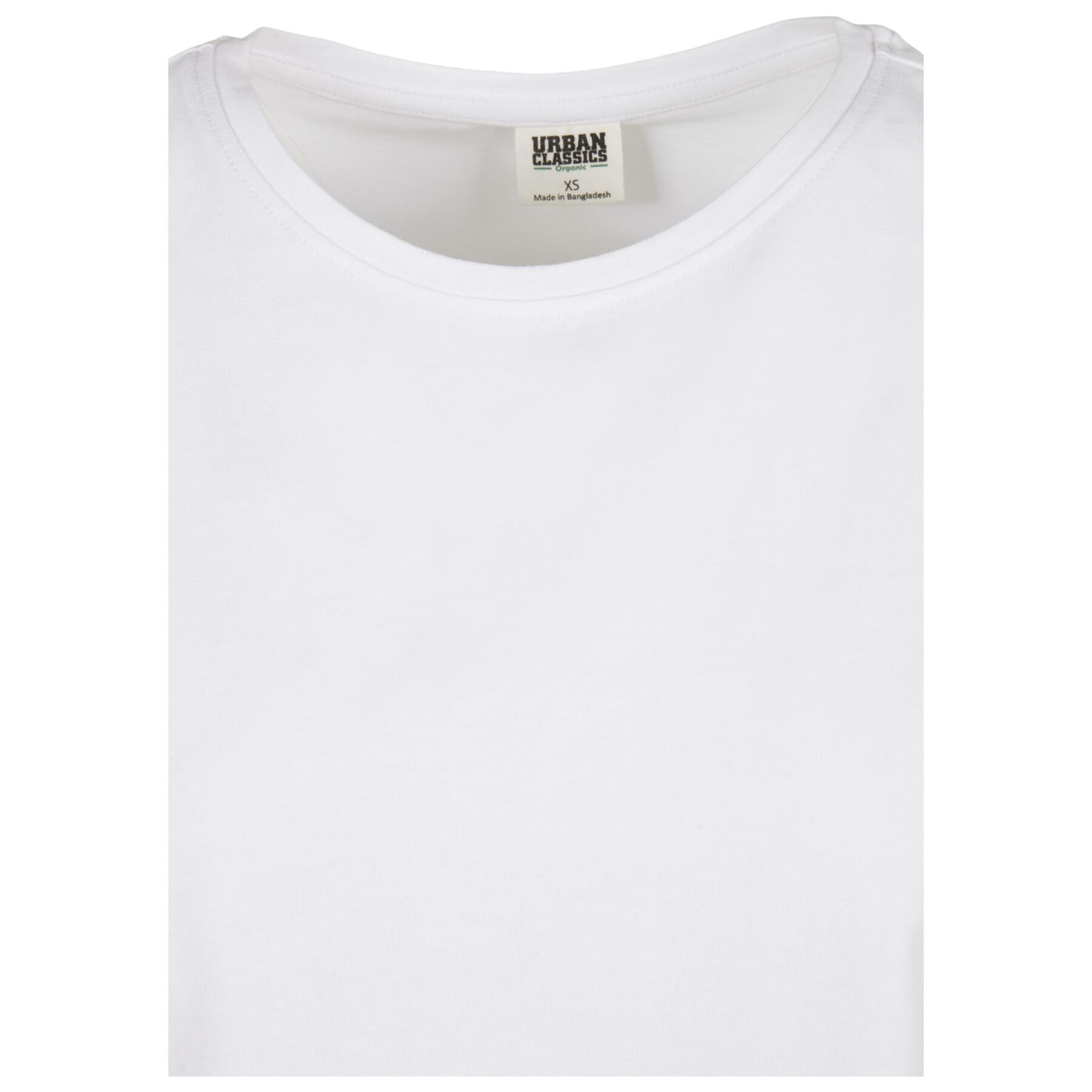 Dames-T-shirt Urban Classics organic short (Grandes tailles)