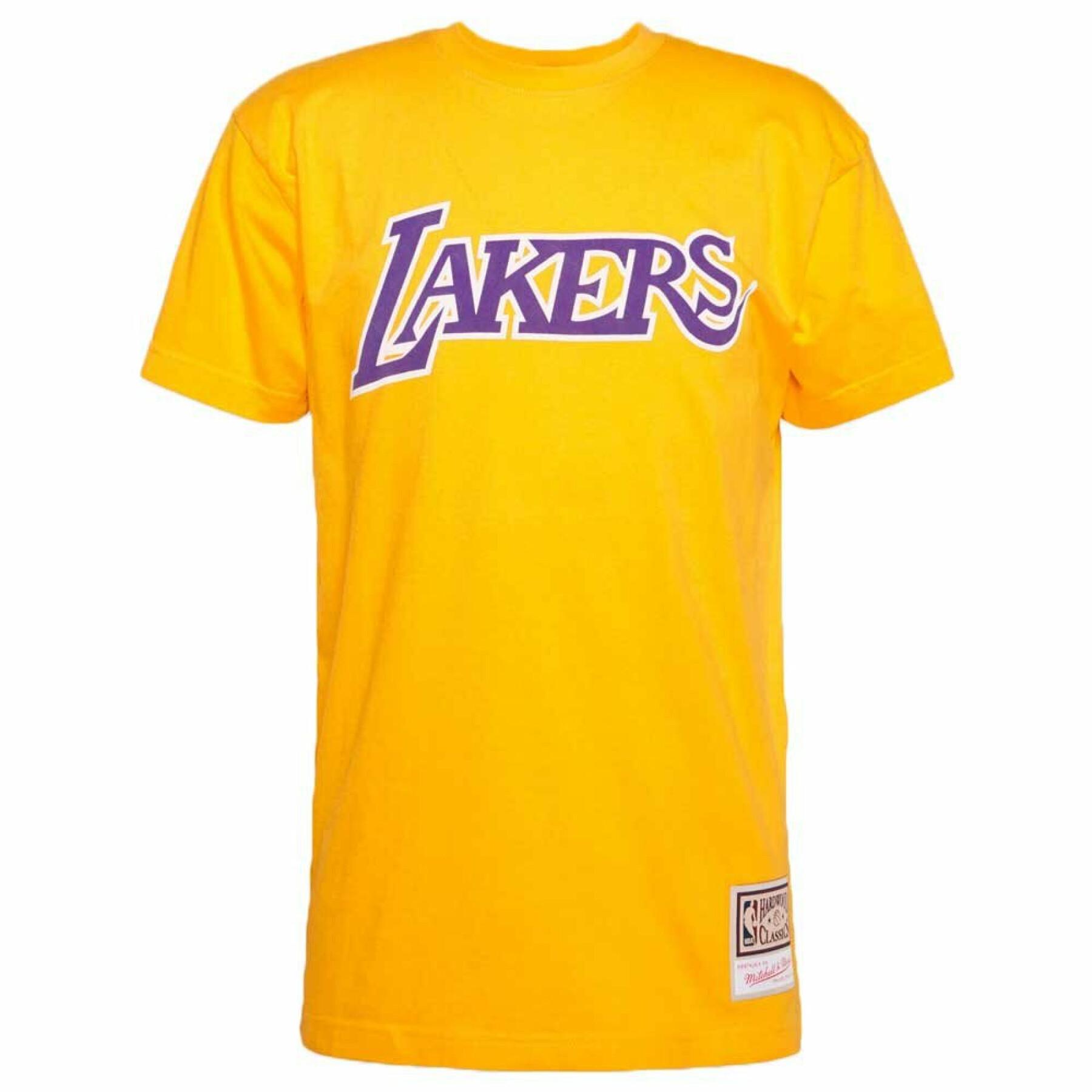 T-shirt gedragen logo Los Angeles Lakers 2021/22