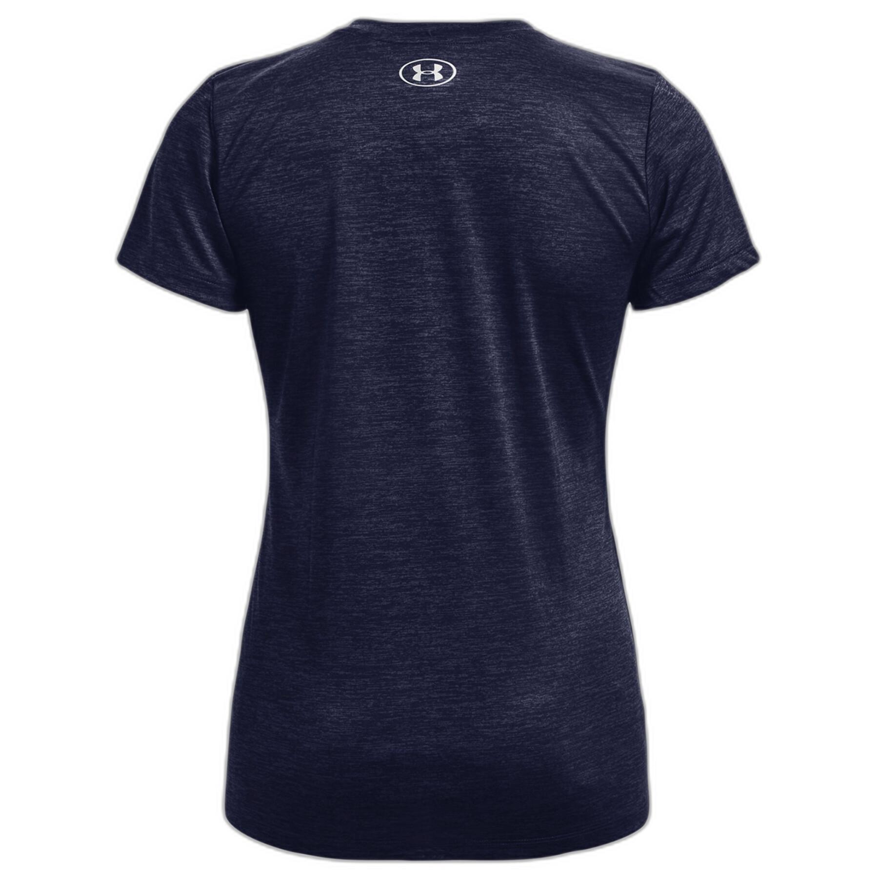 Dames-T-shirt met v-hals Under Armour Tech™ - Twist
