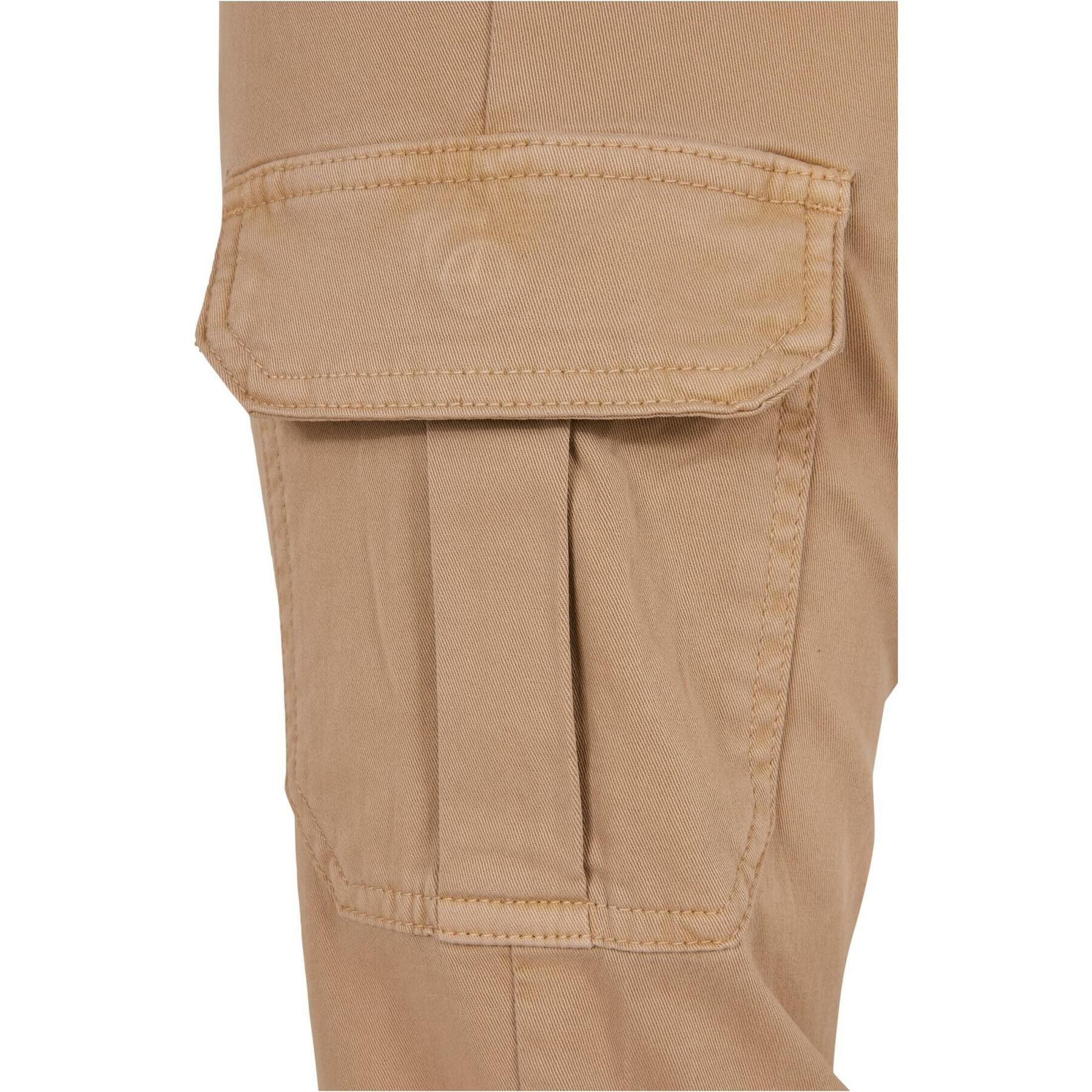Dames Cargo broek met hoge taille Urban Classics Groot getailleerde 