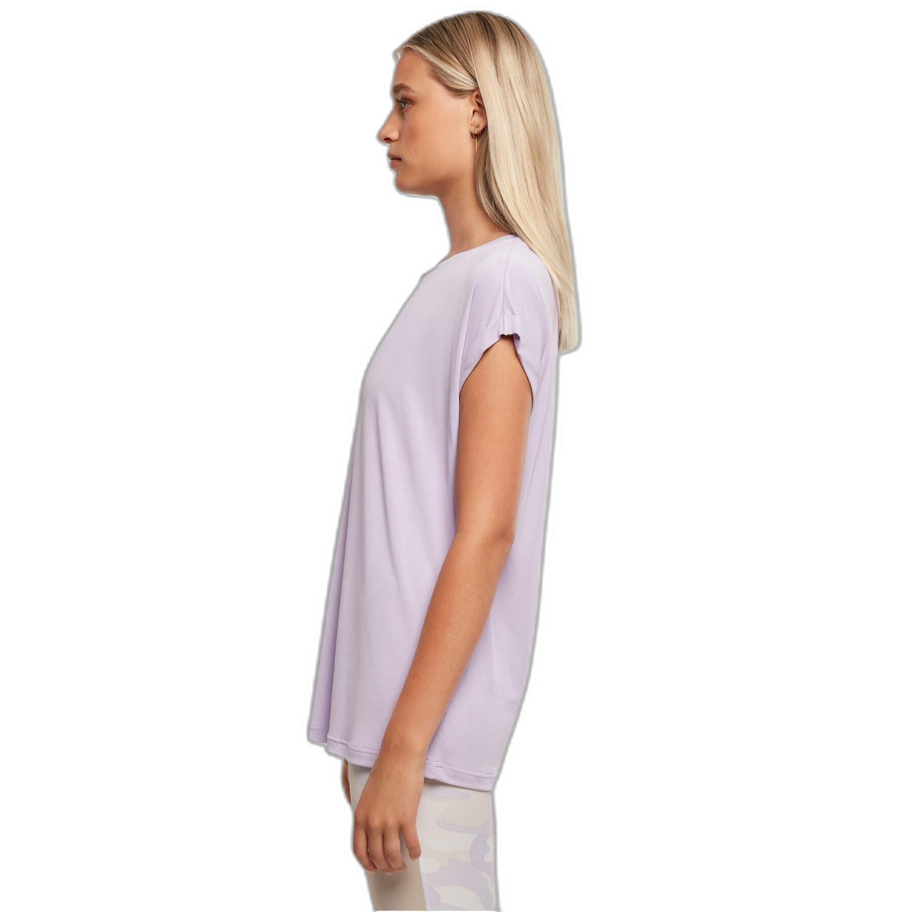 Modal off-shoulder T-shirt voor dames Urban Classics