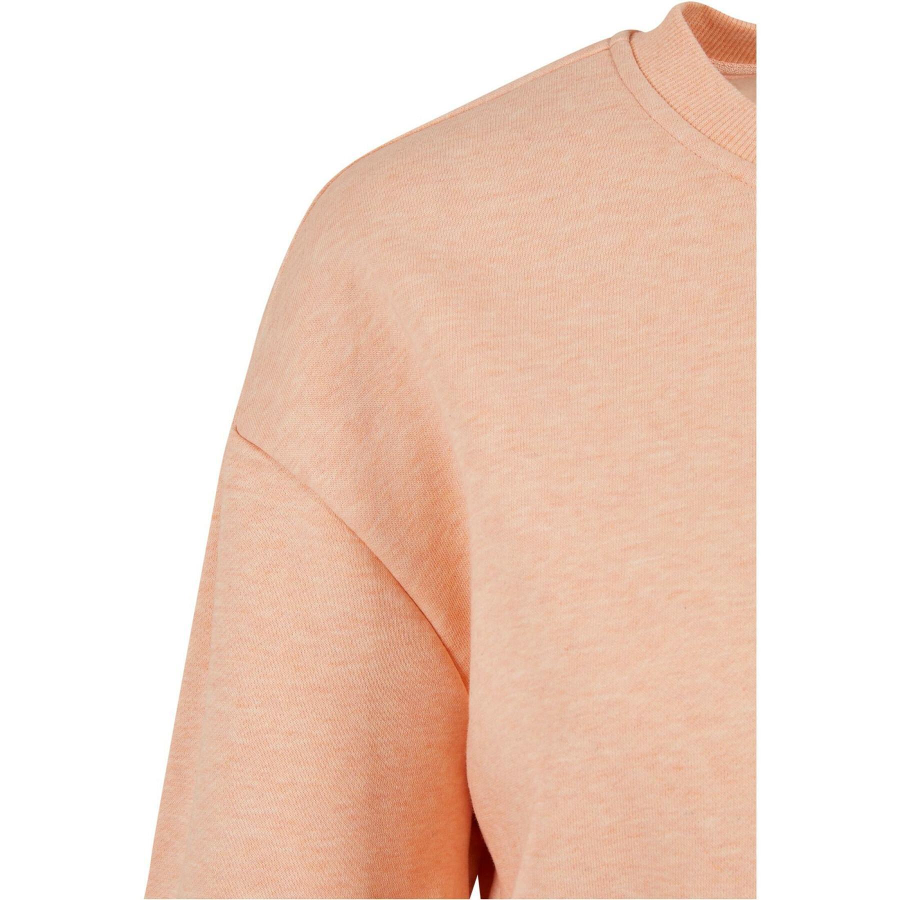 Dames sweatshirt met oversized ronde hals Urban Classics