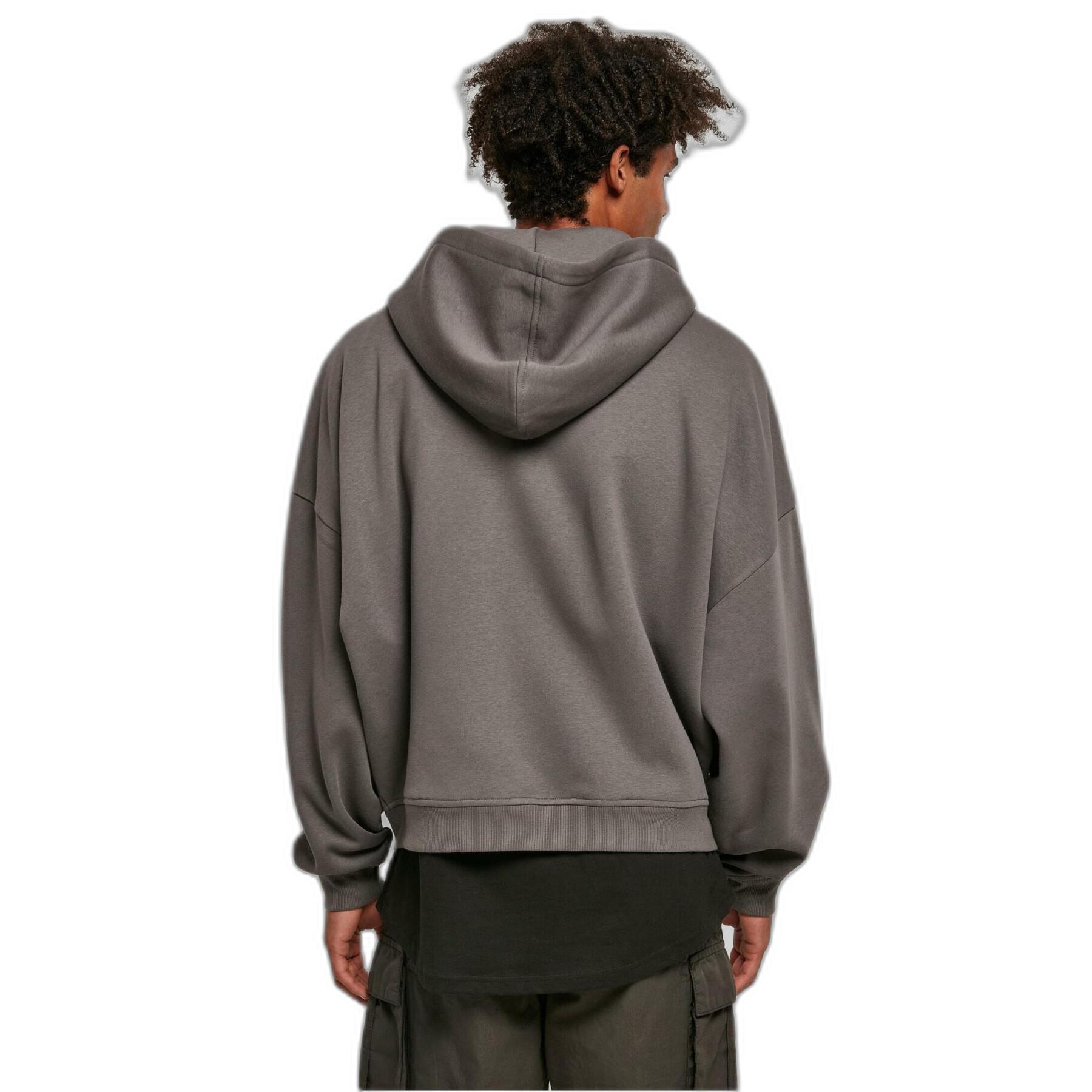 Hooded sweatshirt met rits Urban Classics Organic 90's