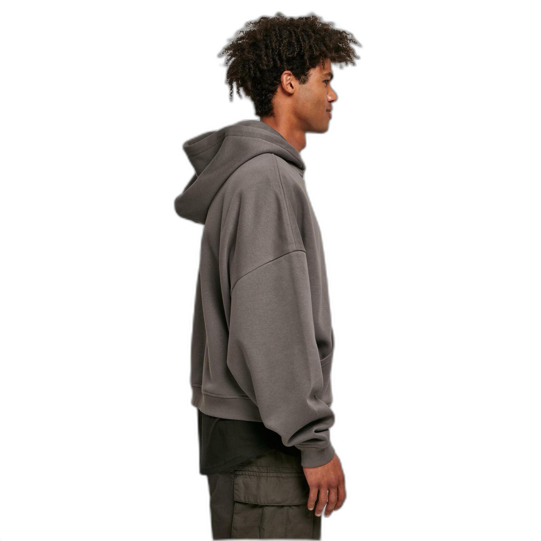 Hooded sweatshirt met rits Urban Classics Organic 90's