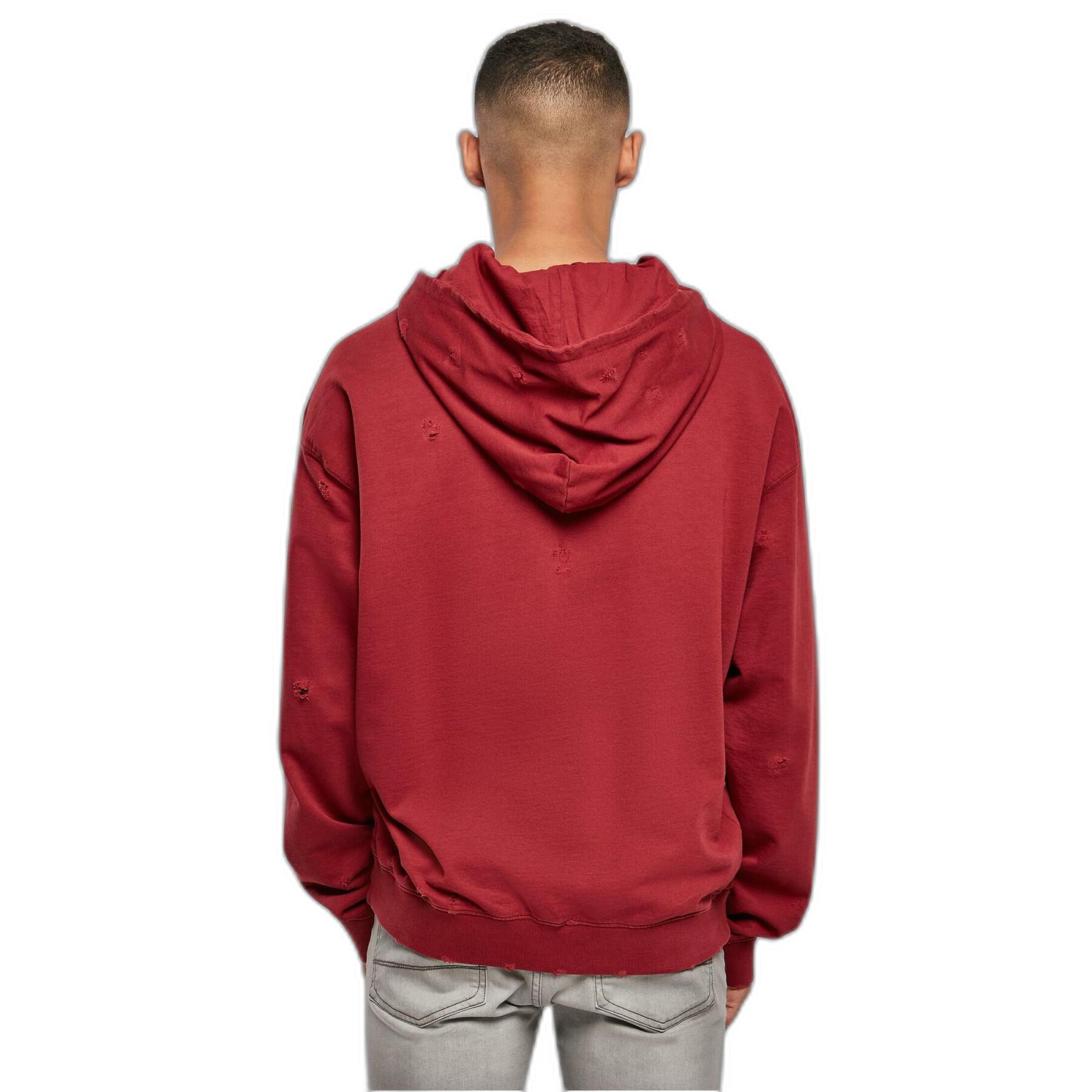Hooded sweatshirt Urban Classics Distressed