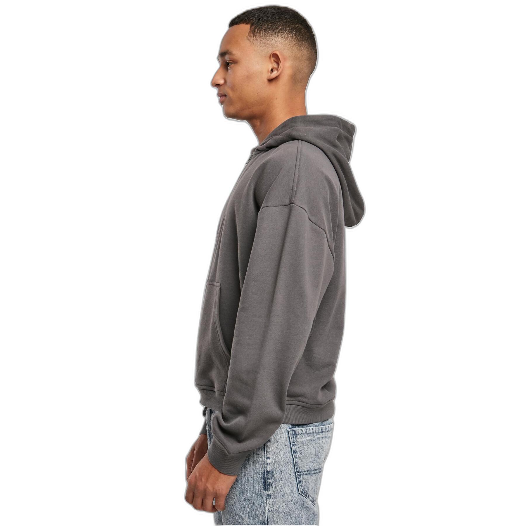 Hooded sweatshirt met rits Urban Classics Boxy