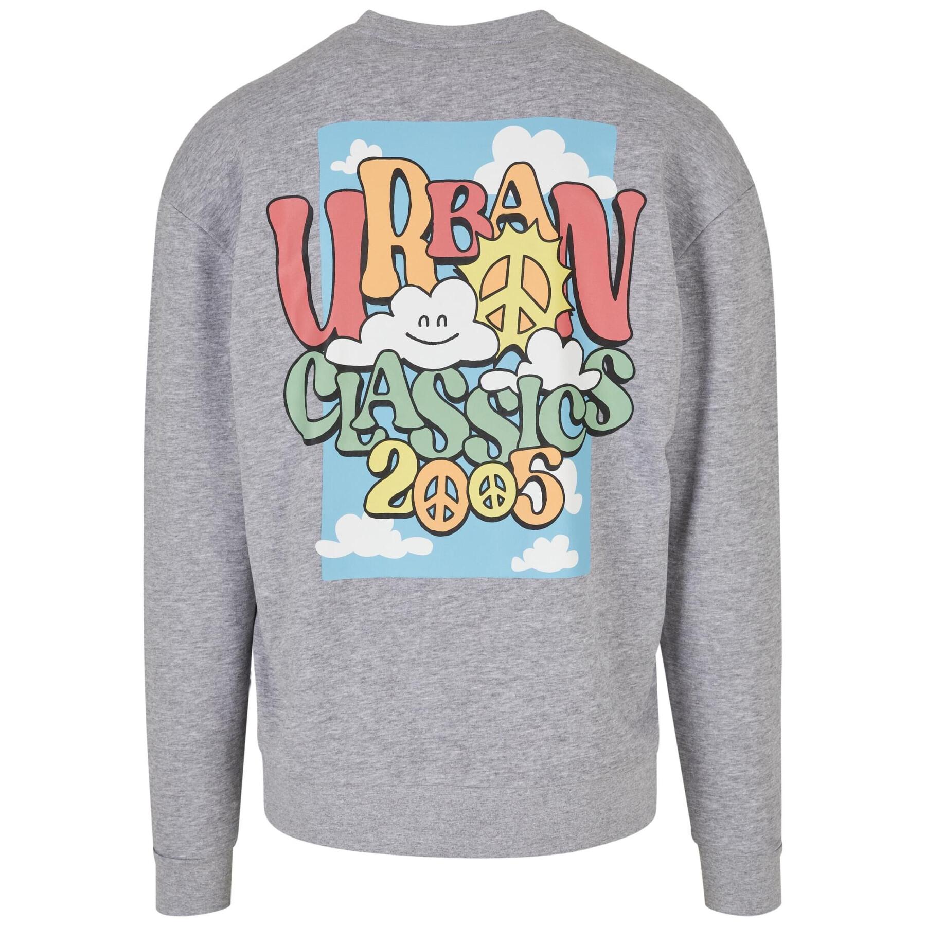Sweatshirt ronde hals Urban Classics Cloudy