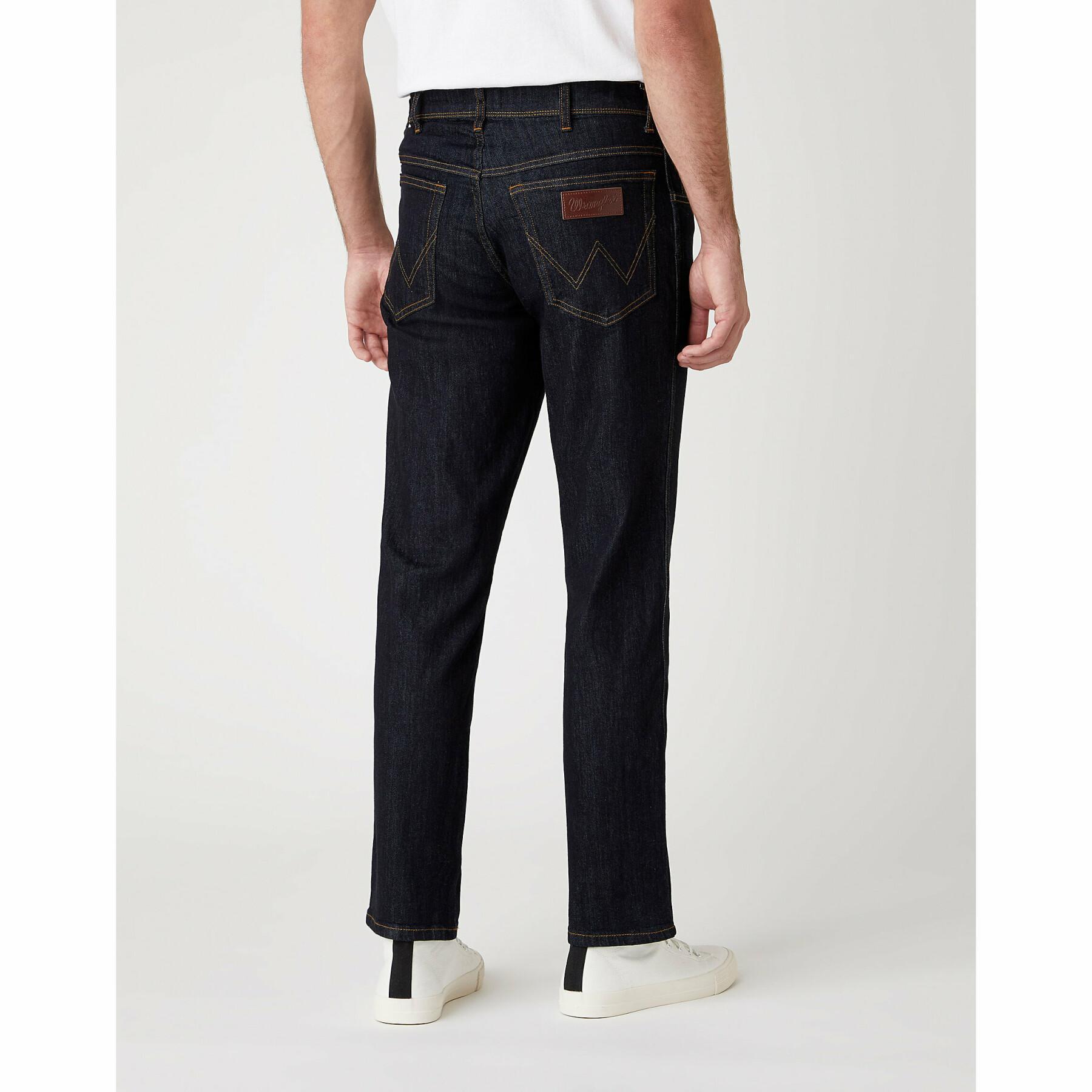 Slim jeans Wrangler Texas Medium in Dark Rinse