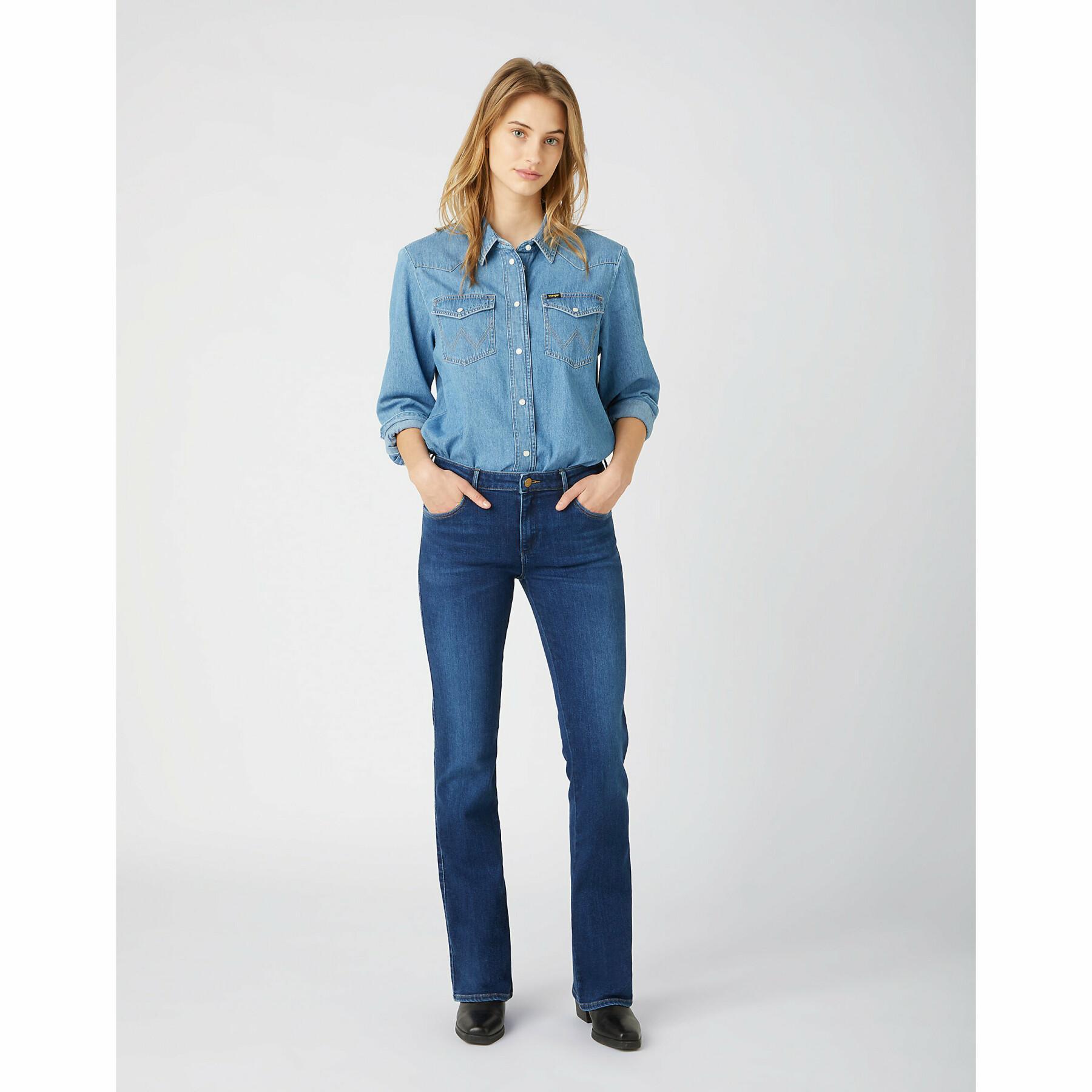 Bootcut jeans voor dames Wrangler Love