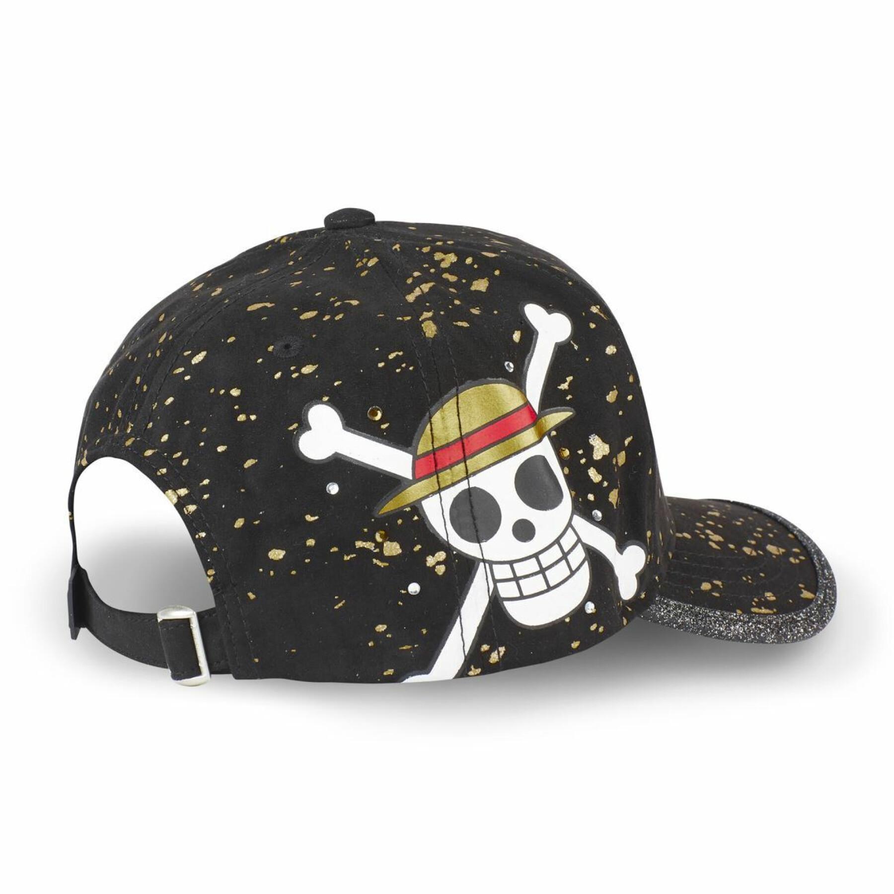 Trucker tag cap met net Capslab One Piece Big Skull