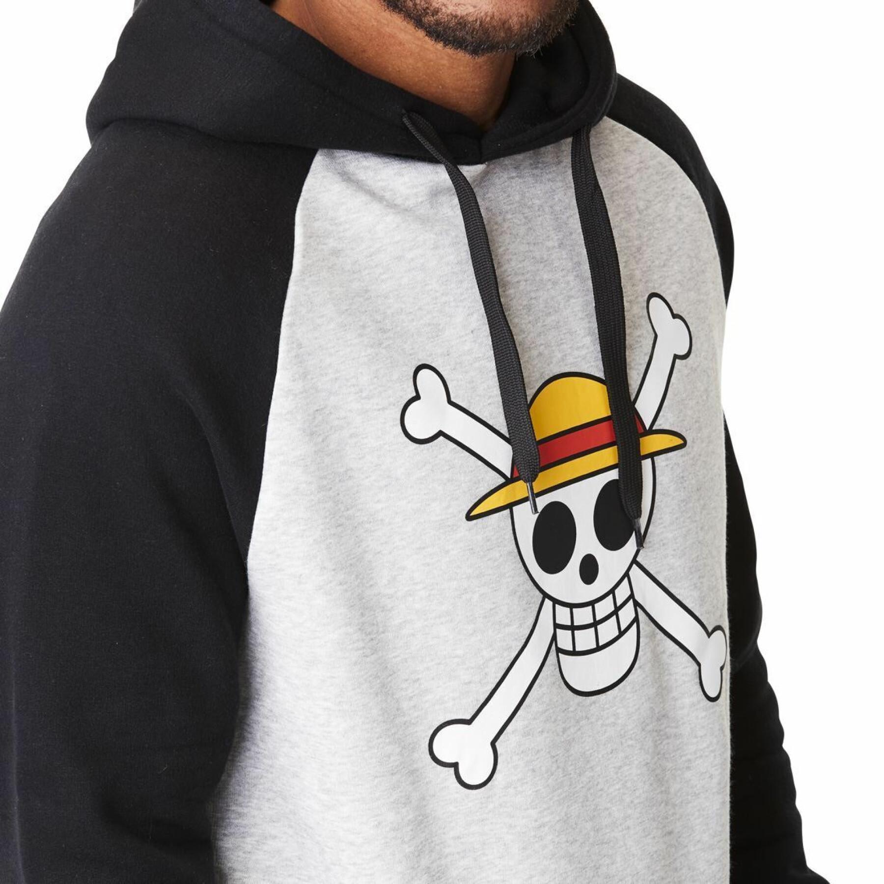 Hooded sweatshirt Capslab One Piece Skull