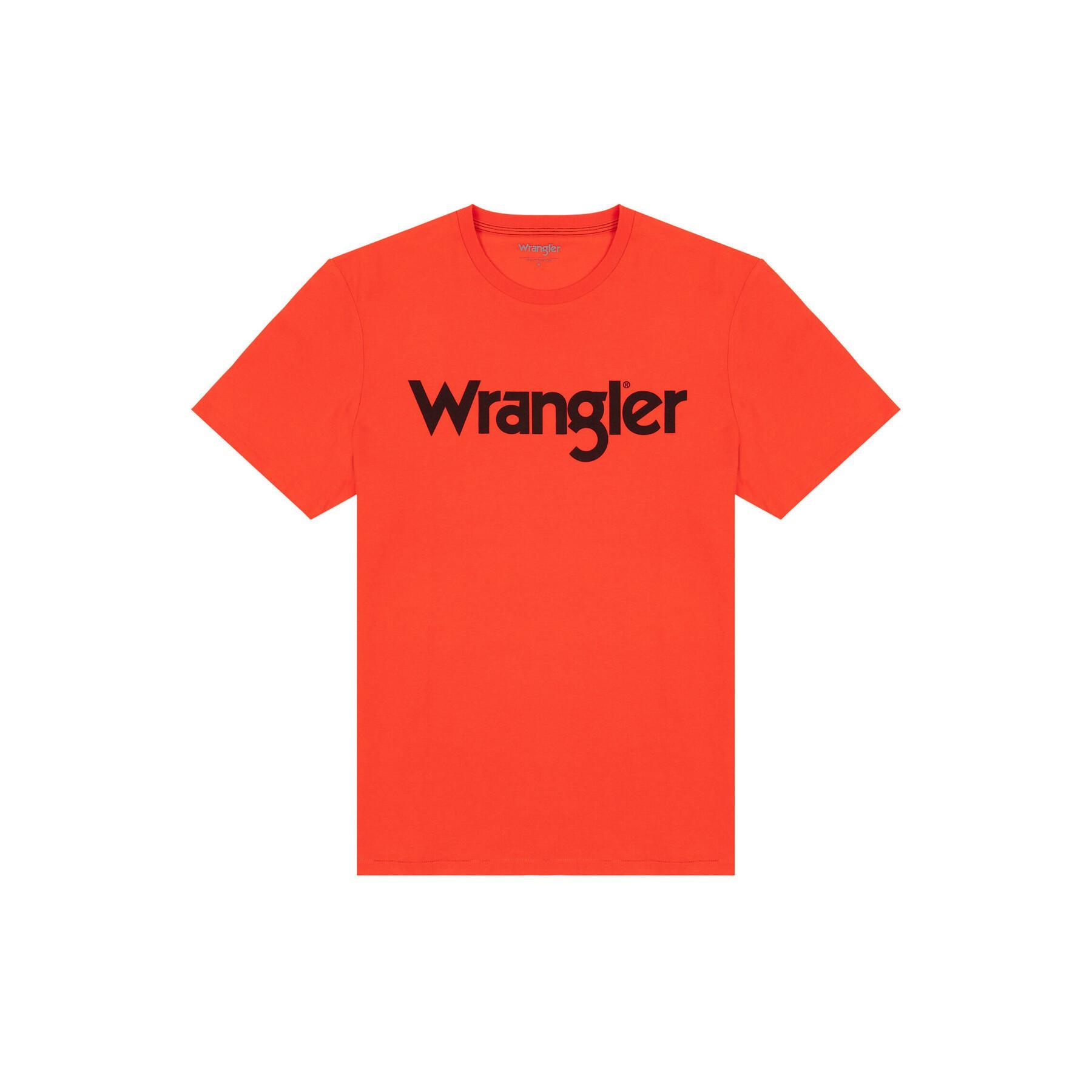 T-shirt Wrangler Logo - Wrangler - Lifestyle T-shirts - T-shirts