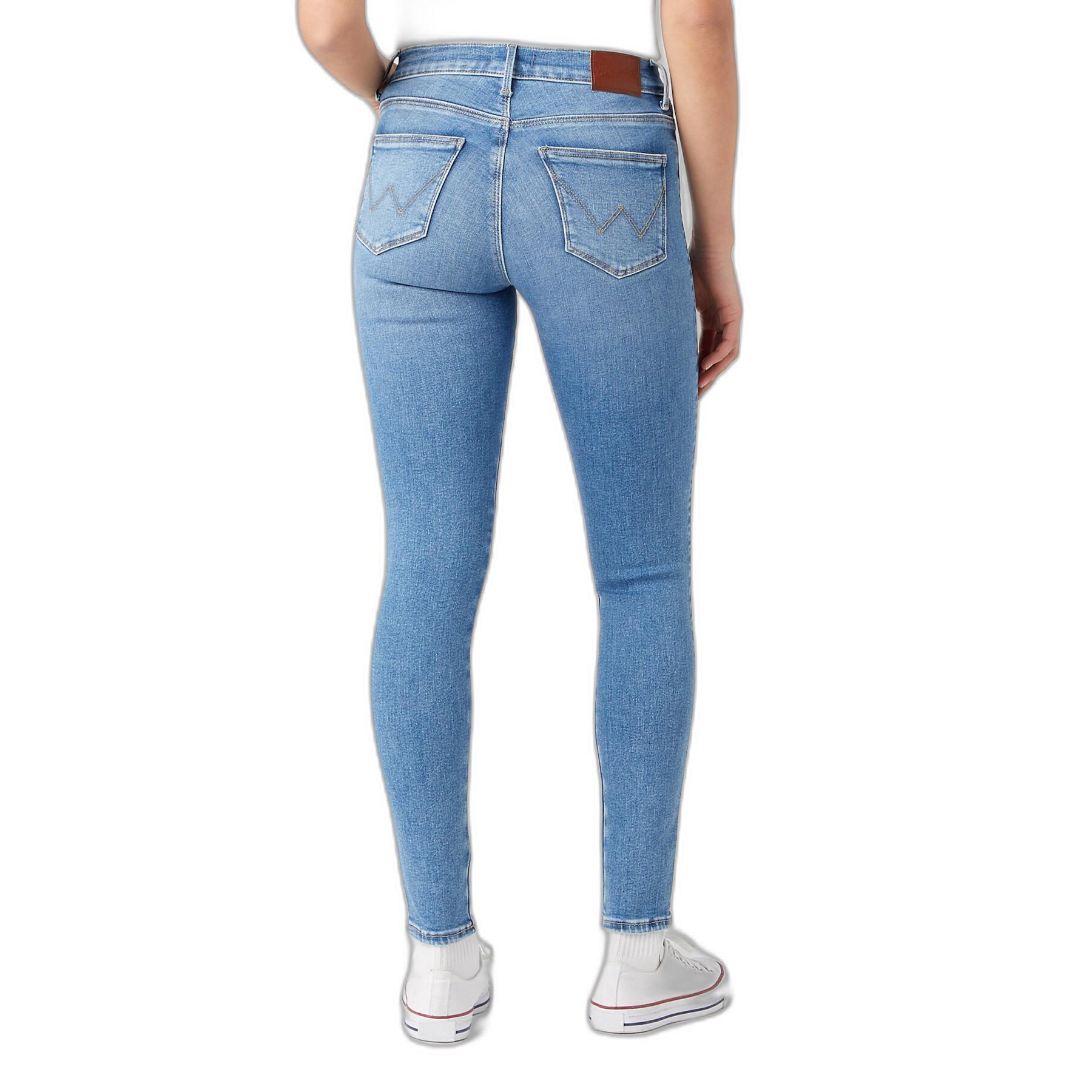 Dames skinny jeans Wrangler