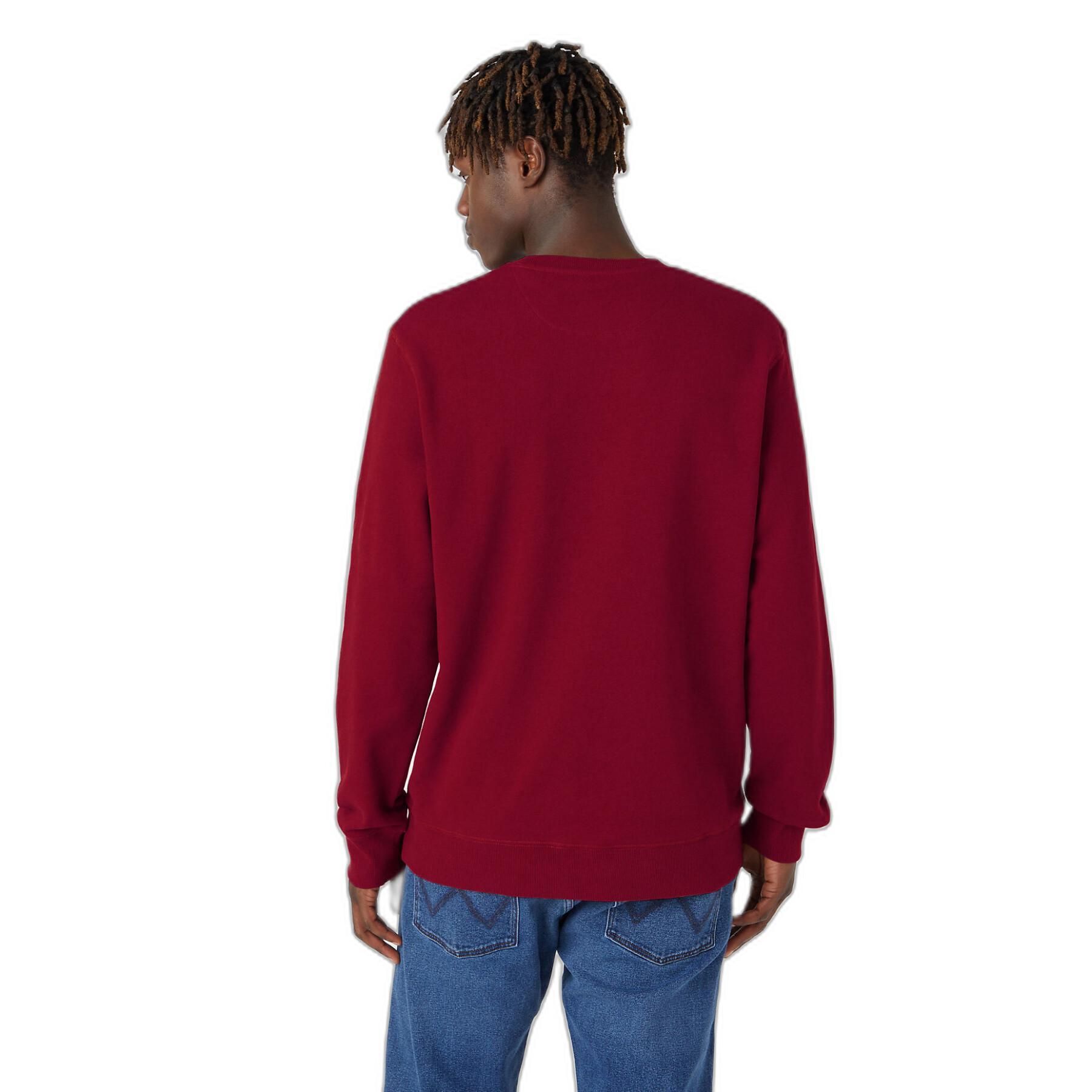 Sweater met ronde hals Wrangler Sign Off