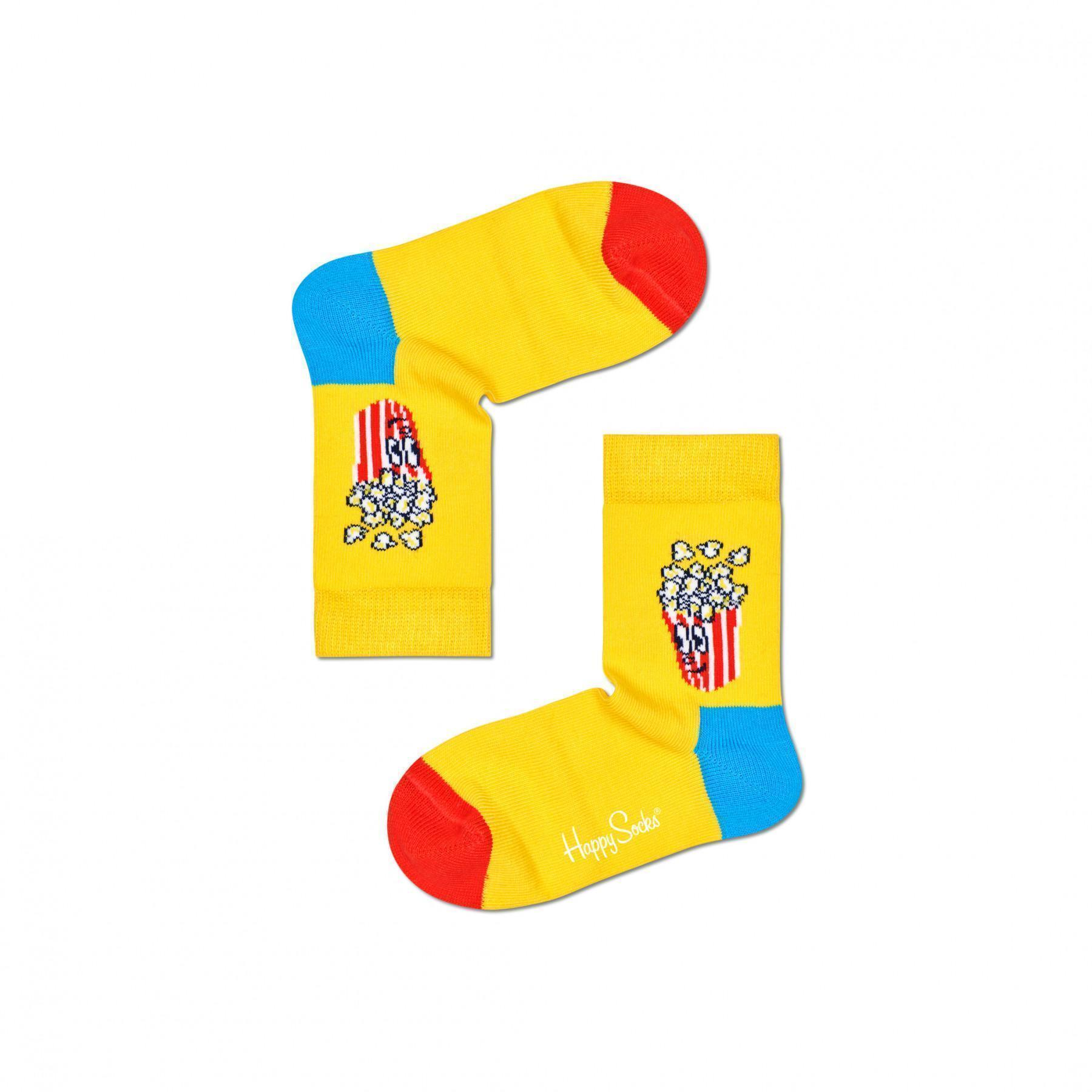 Kindersokken Happy Socks Popcorn & Soda Set