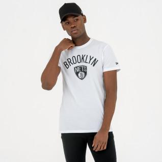 Wit T-shirt Brooklyn Nets