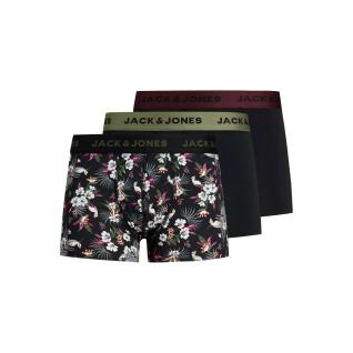 Set van 3 boxers Jack & Jones Flower Microfiber