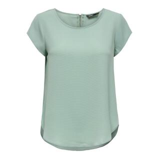 Dames-T-shirt Only Onlvic Solid Top Noos