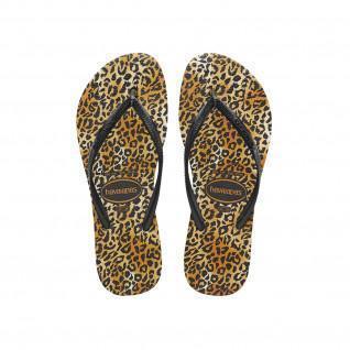 Dames slippers Havaianas Slim Leopard