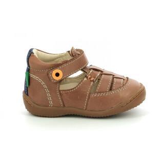 sandalen voor babyjongens Kickers Gakick