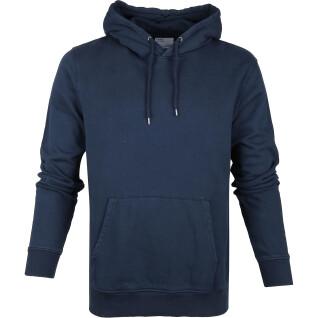 Hooded sweatshirt Colorful Standard Classic Organic navy blue