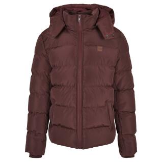 Jas Urban Classics hooded puffer-grandes tailles