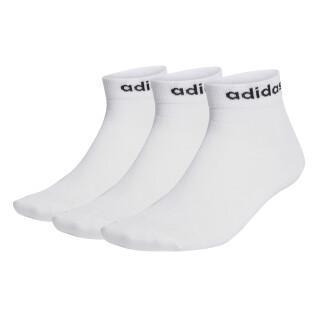 Set van 3 paar lineaire sokken adidas