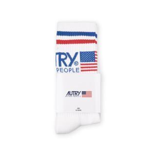 Sokken Autry Iconic Logo Stripe