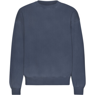Oversized sweatshirt met ronde hals Colorful Standard Organic Neptune Blue