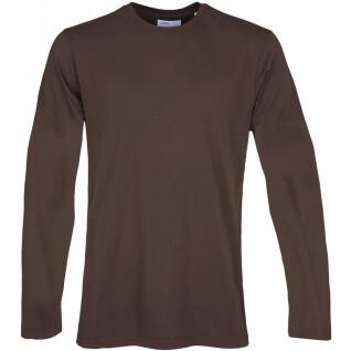 T-shirt met lange mouwen Colorful Standard Classic Organic coffee brown