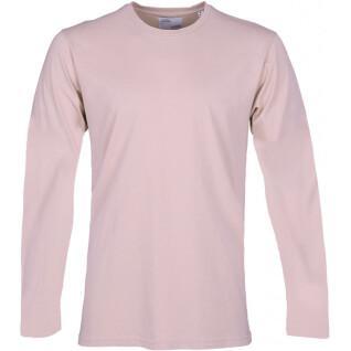 T-shirt met lange mouwen Colorful Standard Classic Organic faded pink