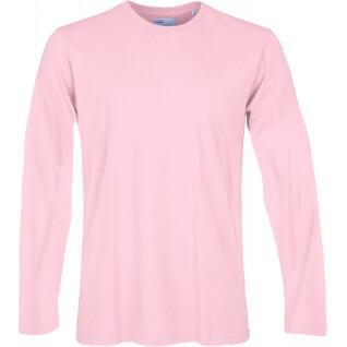 T-shirt met lange mouwen Colorful Standard Classic Organic flamingo pink
